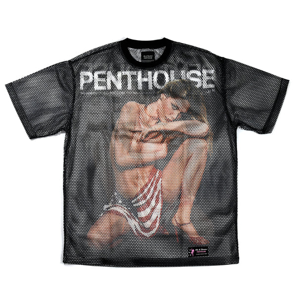 Cover Mesh Tee - Penthouse