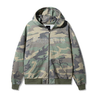 40s & Shorties Angel Wings Hoodie Camo – camo fleece zip hoodie with rhinestone front logo