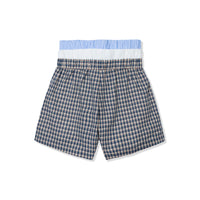 Flat lay back view of Lazy Sunday Shorts Multi