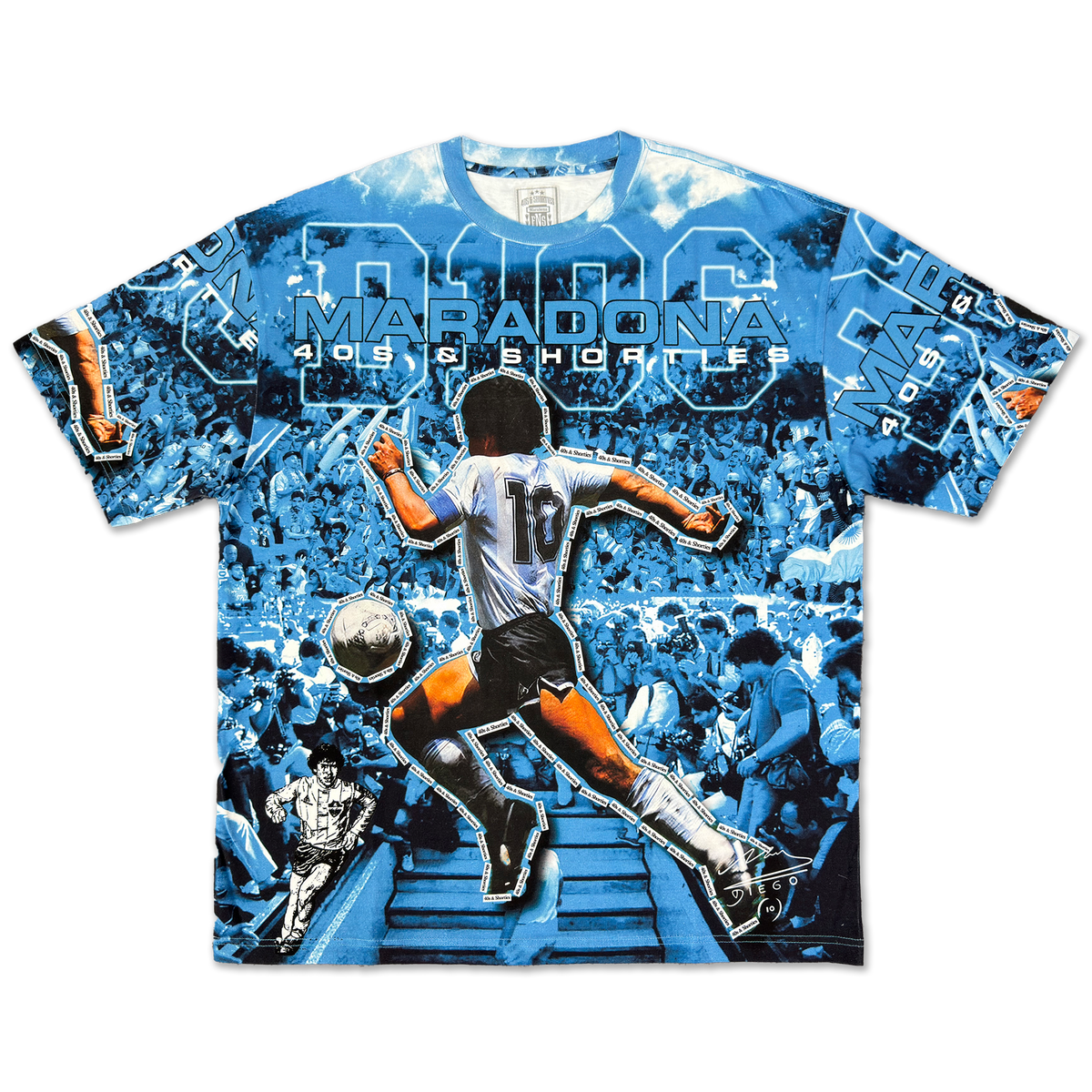 Maradona Bootleg Jersey | 40s & Shorties
