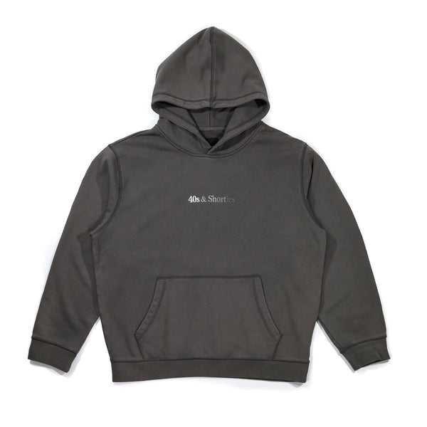 Faded Text Logo Hoodie