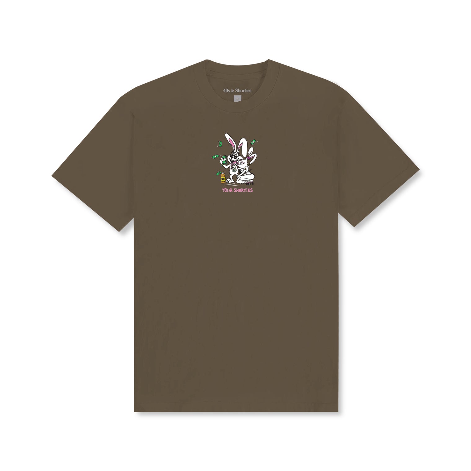 Tricks Tee Prairie Dust – Front view with small chest print
