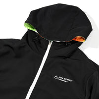 Water Color Jacket – Black side hood detail