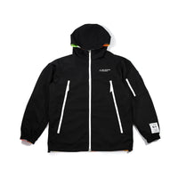 Water Color Jacket – Black side front view