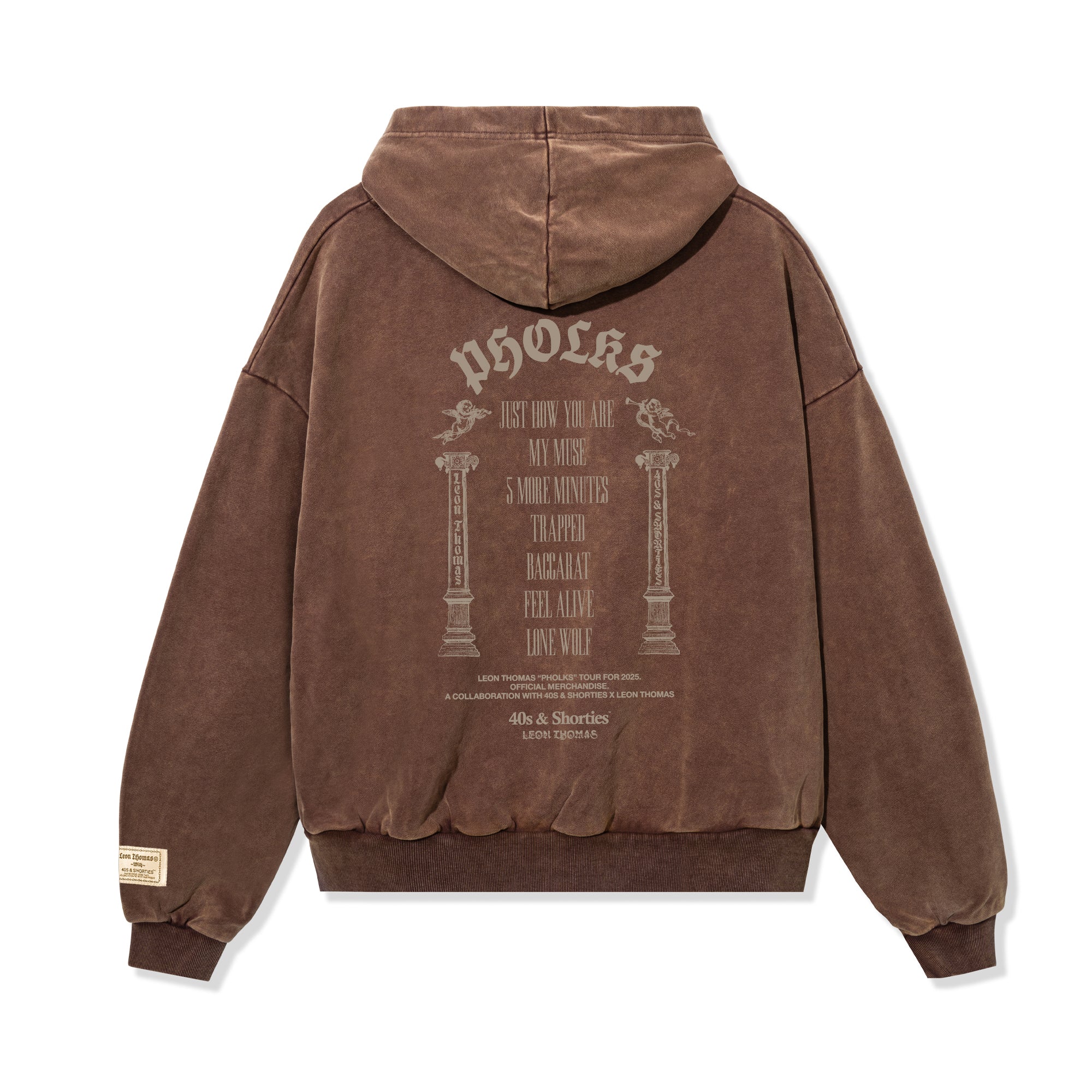 Pholks Hoodie – Brown | 40s & Shorties x Leon Thomas