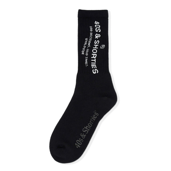 Wavy General Logo Sock