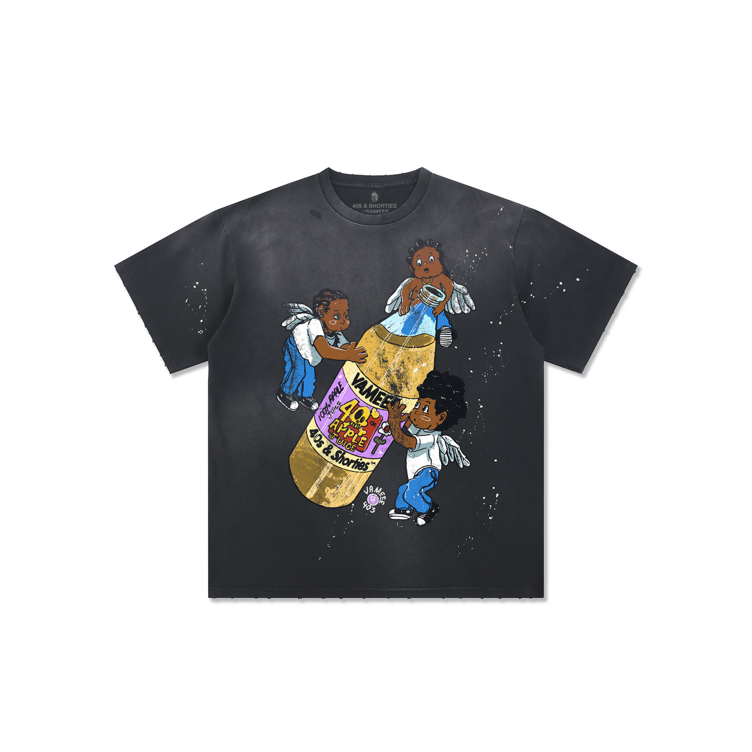 VAMEEE x 40s & Shorties - Angels Tee