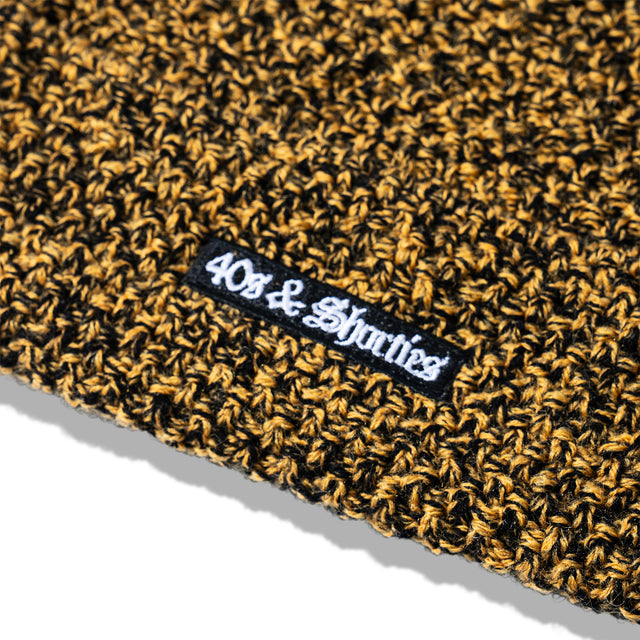 Maguire Beanie Coyote – embroidered 40s & Shorties logo detail