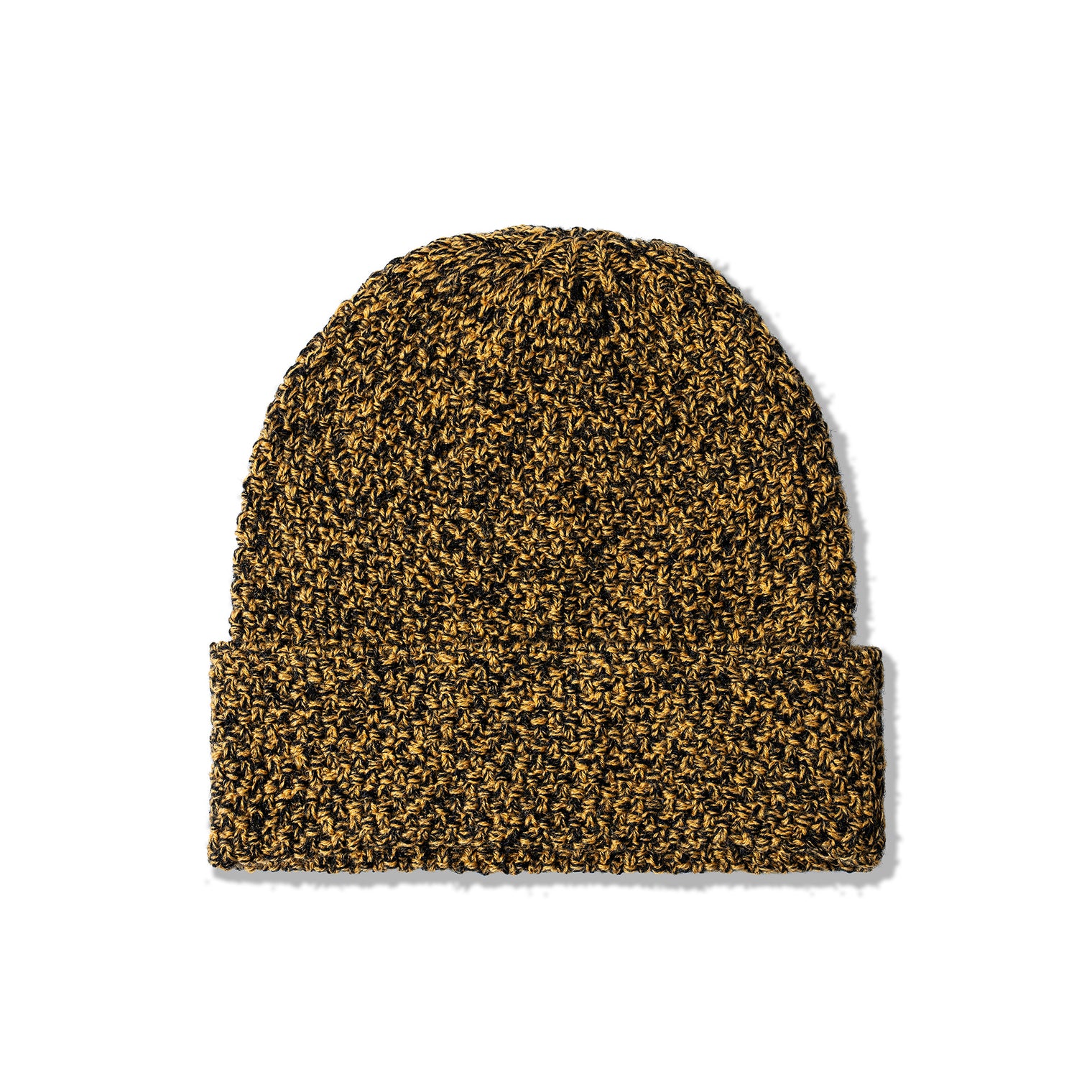 Maguire Beanie Coyote by 40s & Shorties – speckled knit back view