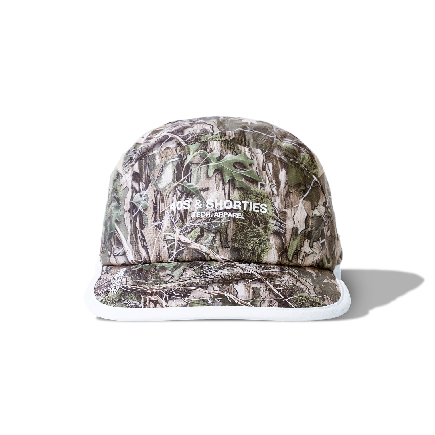 40s & Shorties Faded Camo Cap – ripstop camo with front logo print