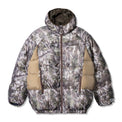 40s & Shorties Faded Camo Puffer Jacket – insulated camo print jacket with zip front