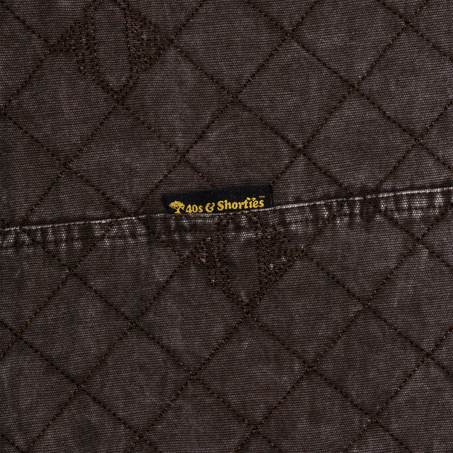 Close-up of 40s & Shorties tag on side seam of Foreman Carpenter Pants
