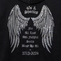 Angel Rhinestone Hoodie