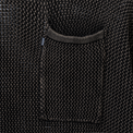 Close-up of chest pocket on Heavy Knit Pocket Tee in Black
