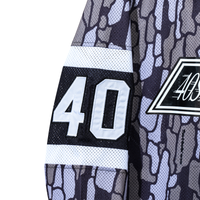 Sleeve number “40” detail on Champs Hockey Jersey – Camo
