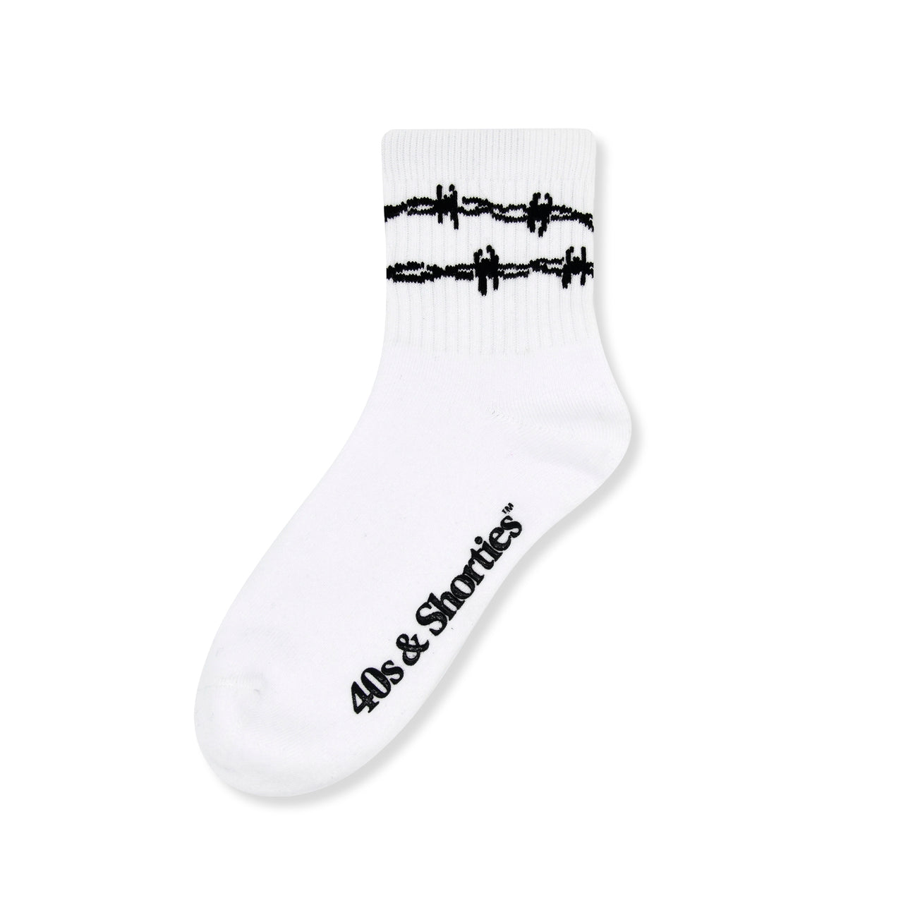 Barbwire Half Sock