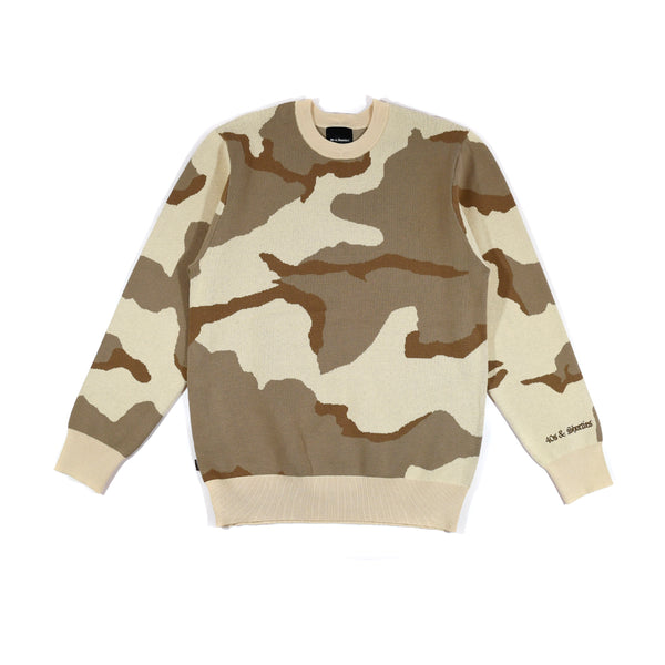 Desert Camo Crewneck Sweater